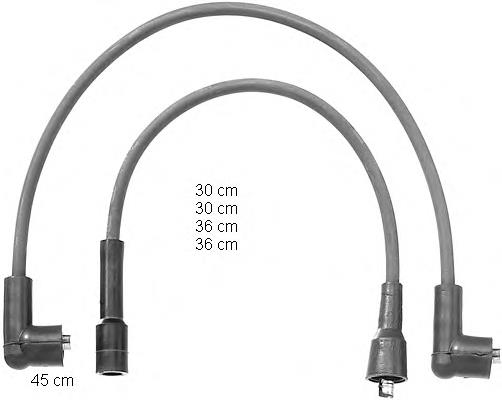Cables de encendido NGK 7206