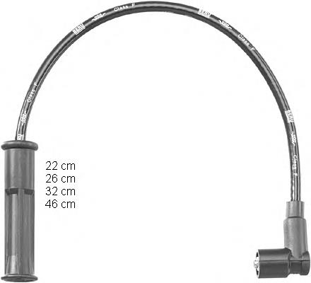Cables de bujías ZEF1546 Beru