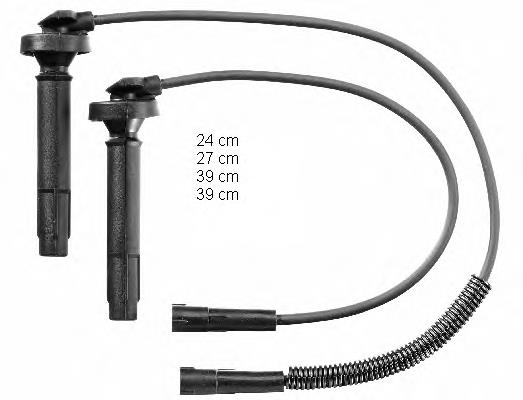 ZEF1561 Beru cables de bujías