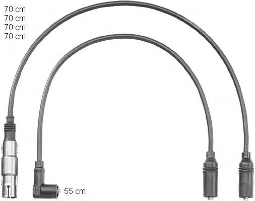 ZEF1199 Beru cables de bujías