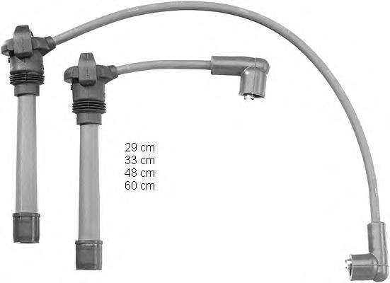 Juego de cables de bujias Beru ZEF1201 precio, desde 55,30 EUR