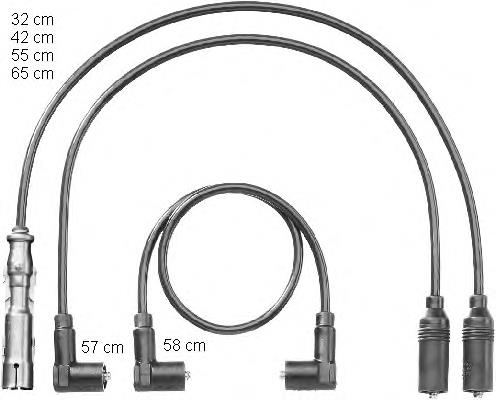 Comprar ZEF1180 Beru Cable de bujía