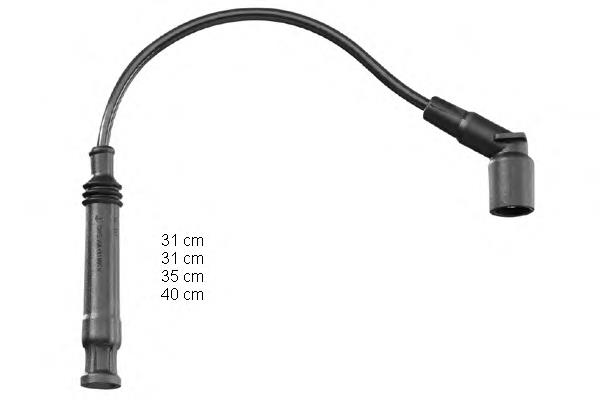 Juego de cables de encendido ZEF1183 Beru