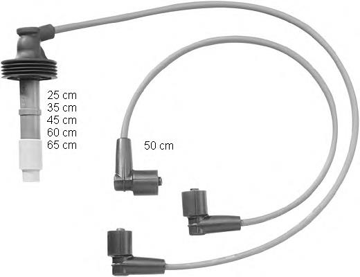 Juego de cables de encendido ZEF1231 Beru