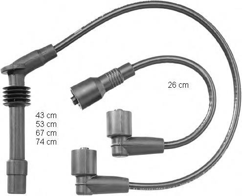 Comprar ZEF727 Beru Cable de bujía