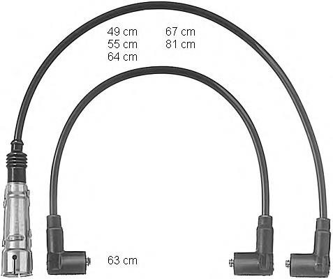 Cables de encendido Beru ZEF612