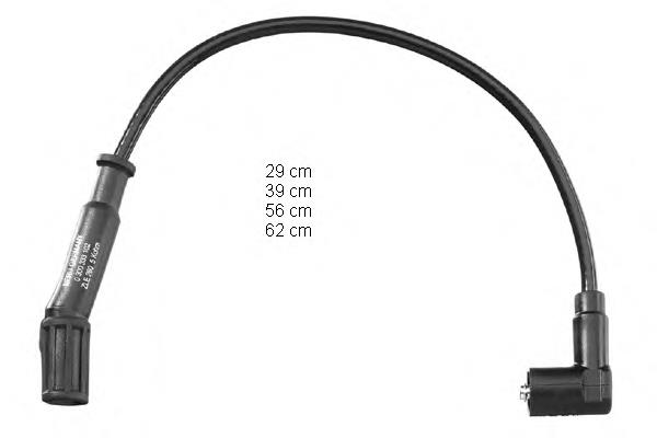 Juego de cables de encendido ZEF720 Beru