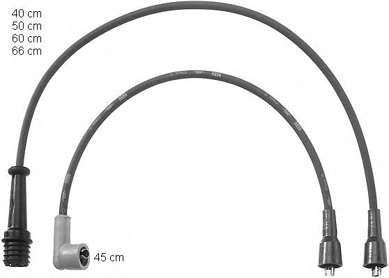 ZEF761 Beru cables de bujías