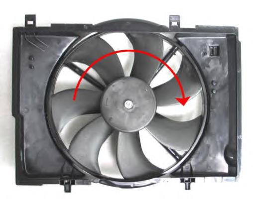 Ventilador del motor A0015400188 Mercedes