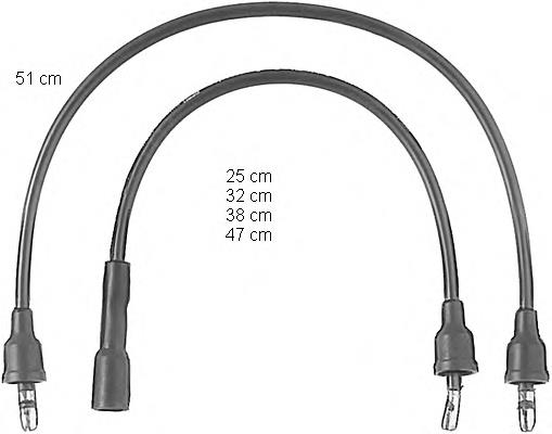 ZEF579 Beru cables de bujías