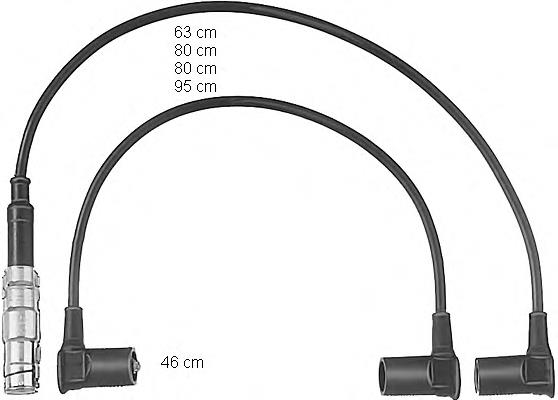 Cables de encendido Beru ZEF466