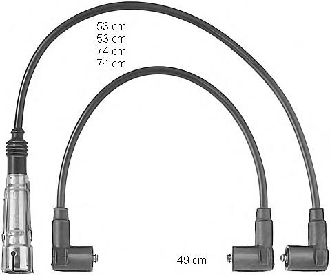 ZEF520 Beru cables de bujías