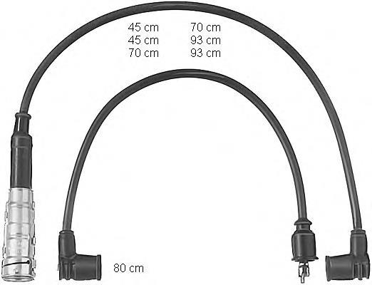 CLS200 Champion Cables de alta tensión, juego