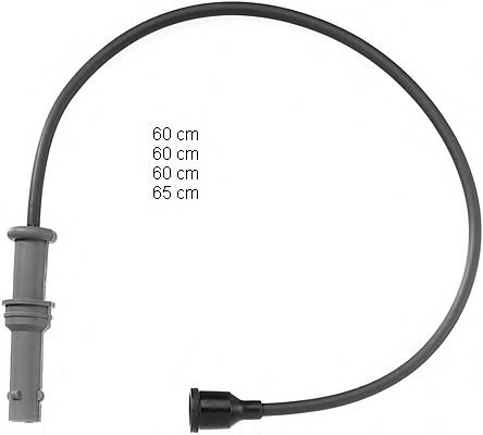 ZEF904 Beru cables de bujías