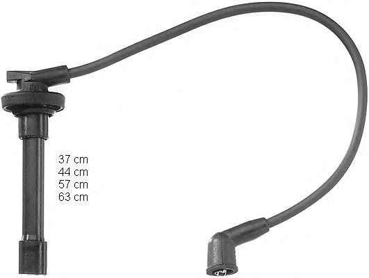 Juego de cables de encendido ZEF839 Beru