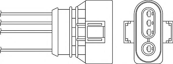 Sonda Lambda Sensor De Oxigeno Para Catalizador OZH103 Beru