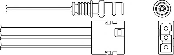 Sonda Lambda Sensor De Oxigeno Para Catalizador OZH016 Beru