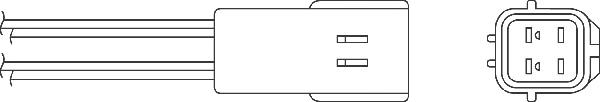 OZH163 Beru sonda lambda sensor de oxigeno para catalizador