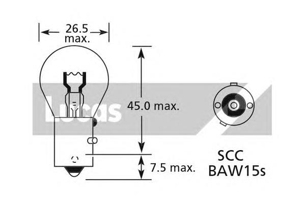 LLB385 Lucas bombilla