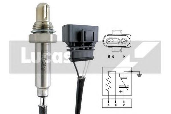 LEB268 Lucas sonda lambda sensor de oxigeno para catalizador