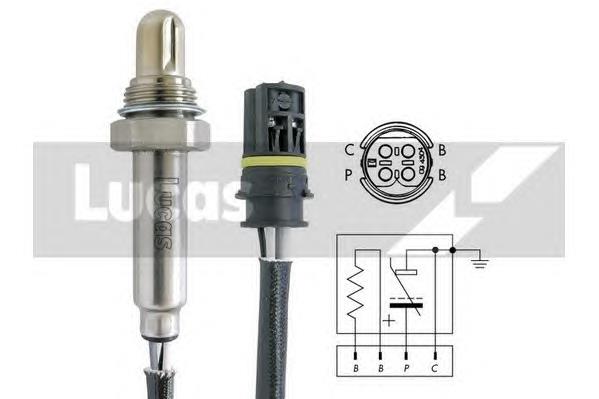 LEB555 Lucas sonda lambda sensor de oxigeno para catalizador