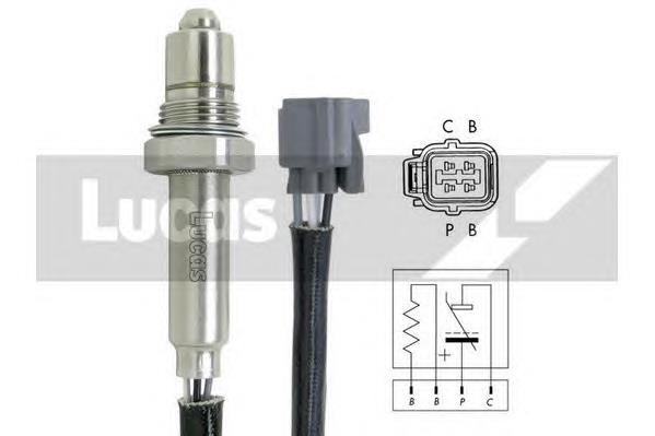 LEB456 Lucas sonda lambda sensor de oxigeno post catalizador