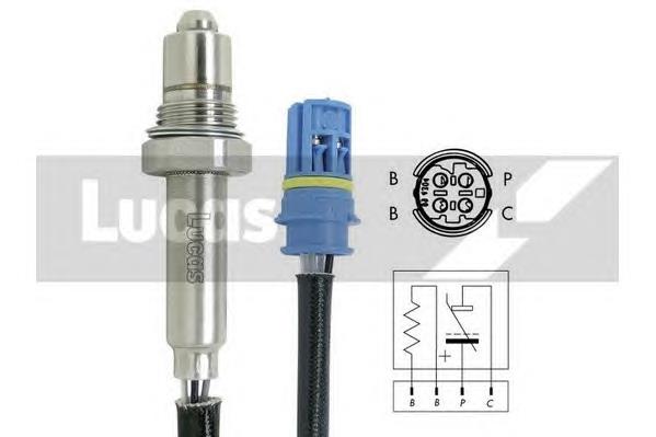 LEB614 Lucas sonda lambda sensor de oxigeno post catalizador