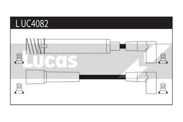 Juego de cables de encendido LUC4082 Lucas