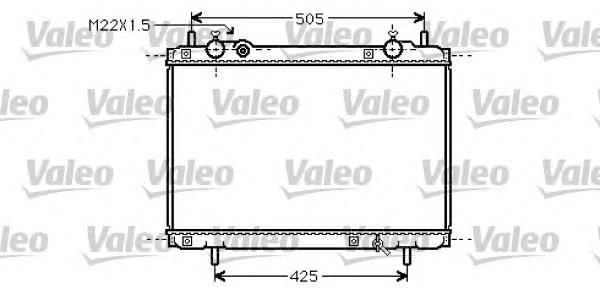 731974 VALEO radiador