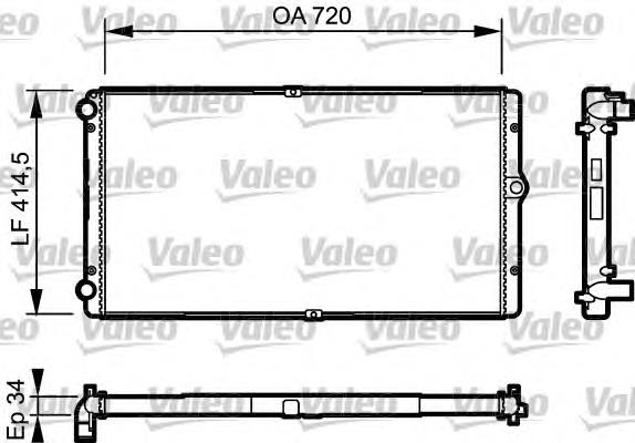 732177 VALEO Refrigeración del motor