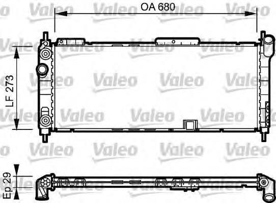Comprar 734271 VALEO Radiador de auto