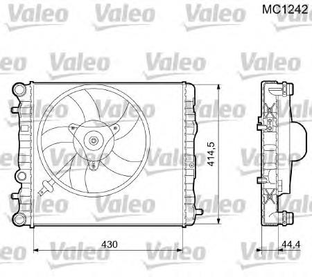 Comprar 733062 VALEO Radiador de auto