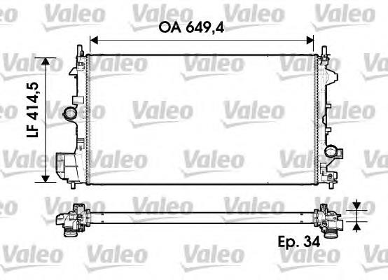 734339 VALEO Refrigeración del motor