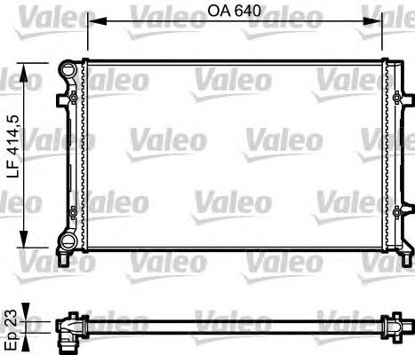 Comprar 734332 VALEO Radiador de auto
