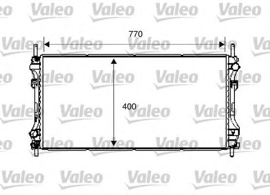 734292 VALEO radiador refrigeración del motor