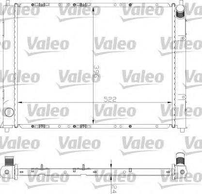 Radiador refrigeración del motor 734354 VALEO