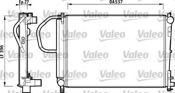 Comprar 732883 VALEO Radiador de auto