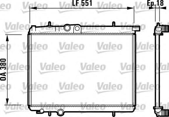 Comprar 732886 VALEO Radiador de auto