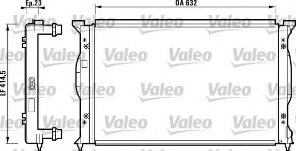Comprar 732839 VALEO Radiador de auto