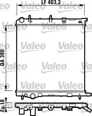 Água radiador VALEO 732831 precio, desde 40,85 EUR