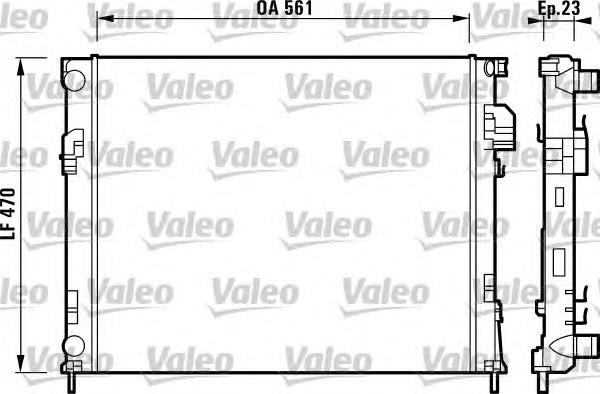 732853 VALEO Refrigeración del motor