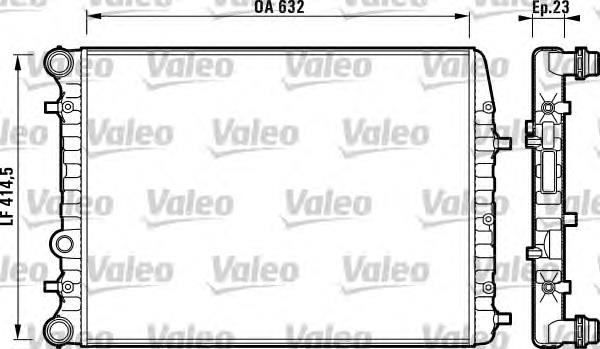 Comprar 732862 VALEO Radiador de auto