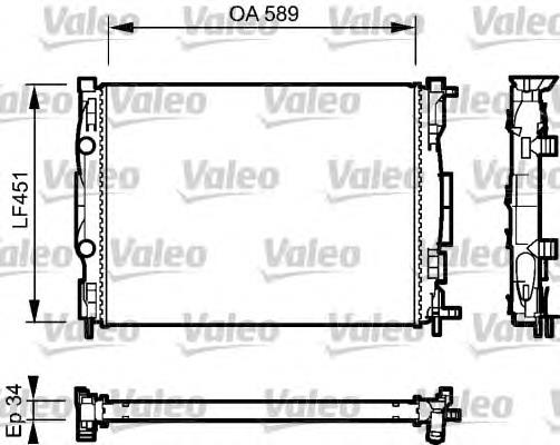 Comprar 732946 VALEO Radiador de auto