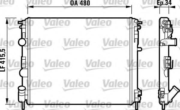 732721 VALEO Refrigeración del motor
