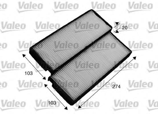 715536 VALEO Filtro antipolen