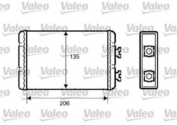 Radiador de calefacción VALEO 812220 precio, desde 40,66 EUR