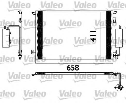 817648 VALEO condensador aire acondicionado