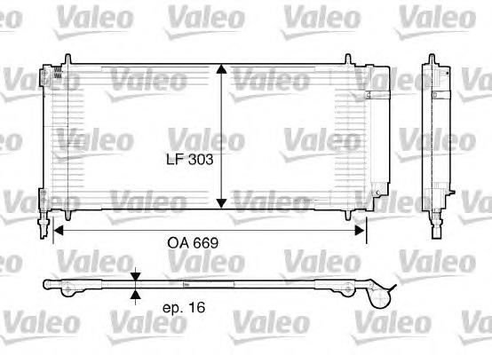 Aire acondicionado capacitor VALEO 817740 precio, desde 79,41 EUR