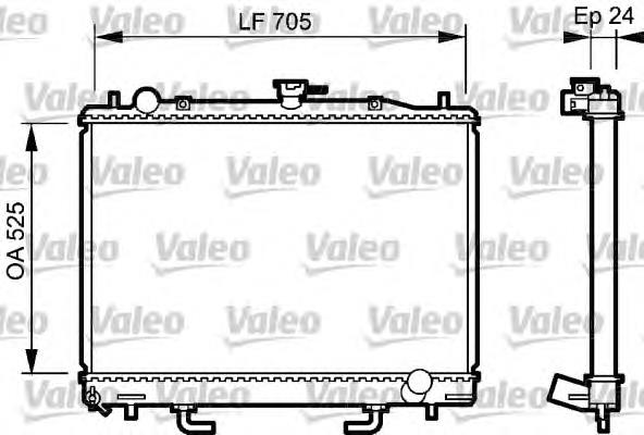 735058 VALEO Refrigeración del motor