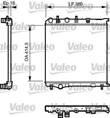 Água radiador VALEO 735125 precio, desde 63,73 EUR